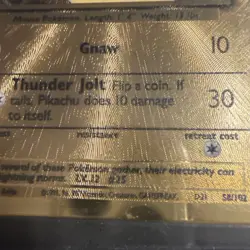 Pikachu - (Celebrations Metal Card) 058/102 Miscellaneous Cards & Products Holo - Image 4