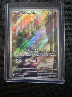 Pokemon TCG Sudowoodo Card 219/193 IR Sv02: Paldea Evolved Holo NM Pack Fresh - Image 1