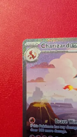 Pokemon TCG Charizard EX 199/165 Scarlet & Violet 151 Card DMG *READ DESCRIPTIO* - Image 2