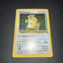 Pokemon TCG Kangaskhan Holo Rare Jungle 1997 Card #5 - Image 1