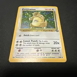 Pokemon TCG Kangaskhan Holo Rare Jungle 1997 Card #5 - Image 3