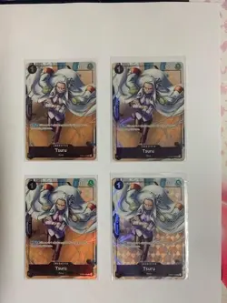 One Piece TCG 4x TSURU OP02-106 Premium Card BEST SELECTION Vol.1 - ENG - Image 1
