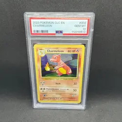 PSA 10 Charmeleon 002/034 Pokemon Classic Collection English Holo Graded Card - Image 1