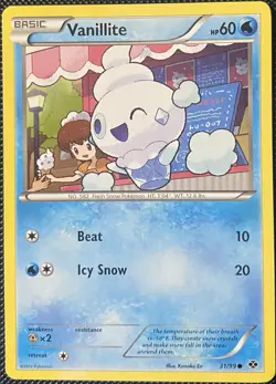 Vanillite 31/99 Next Destinies Regular - Pokemon Card - Image 1