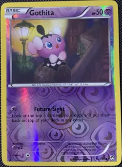Gothita 55/124 Dragons Exalted Reverse Holo - Pokemon Card - Image 1