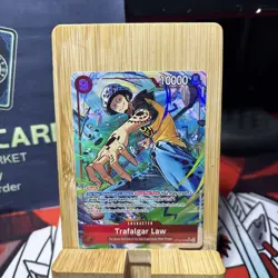OP14-009 Trafalgar Law Alt Art SR One Piece TCG English Card - Image 2