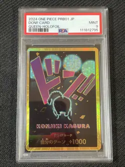 One Piece TCG PSA 10 DON!! CARD PRB01 QUEEN-HOLOFOIL - 2024 JAP JAPANESE - Image 1
