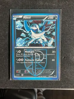 Pokemon TCG Absol (Team Plasma) #67/116 Plasma Freeze Reverse Holo Rare Card -HP - Image 3