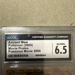 Pokemon TCG Ancient Mew 2000 Movie Promo Card PSA 6 EX-MT - Image 3
