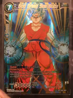 Dragon Ball Super Card Game - BT1-031 SPR - God Break Son Goku *Near Mint* - Image 1