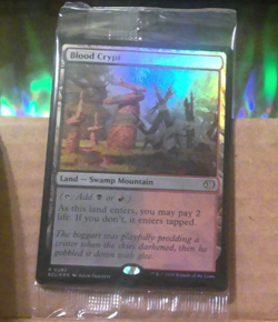 Blood Crypt (FOIL) - Lorwyn Eclipsed - Sealed - R 0262 - MTG- NM - Image 1