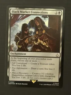 Magic The Gathering Black Market Connections Assassin’s Creed Foil - Image 1