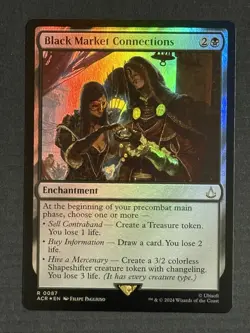 Magic The Gathering Black Market Connections Assassin’s Creed Foil - Image 2