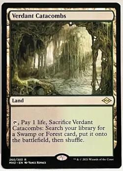 Verdant Catacombs #260-MTG-Modern Horizons 2-Regular-NM - Image 1