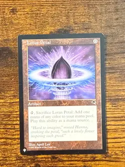 Tempest MTG 1 Lotus Petal Magic NM - Image 1