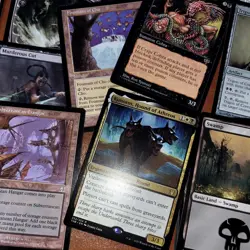 Heaven to Earth Games POISON infect Toxic COMMANDER DECK MTG - BLACK and WHITE - Image 1