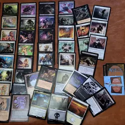 Heaven to Earth Games POISON infect Toxic COMMANDER DECK MTG - BLACK and WHITE - Image 2