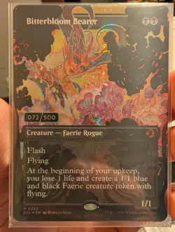 Bitterbloom Bearer SERIALIZED 072/500 Magic The Gathering Lorwyn Eclipsed - Image 1