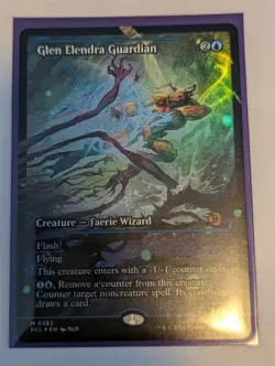 Glen Elendra Guardian (Showcase FOIL) MTG #383 Lorwyn Eclipsed NM/M pack fresh - Image 2