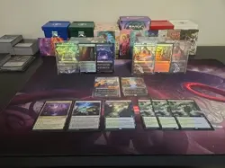 MTG Lorwyn Eclipsed Lands Foil/Nonfoil Borderless Overgrown Tomb Blood Crypt lot - Image 1