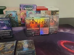 MTG Lorwyn Eclipsed Lands Foil/Nonfoil Borderless Overgrown Tomb Blood Crypt lot - Image 3