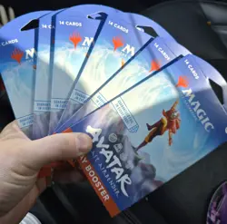 Magic the Gathering : Avatar The Last Airbender 6x Play Booster Packs / Sealed - Image 1