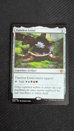 1 X MTG Magic The Gathering Lorwyn Eclipsed Timeless Lotus mythic Exc Condition - Image 1