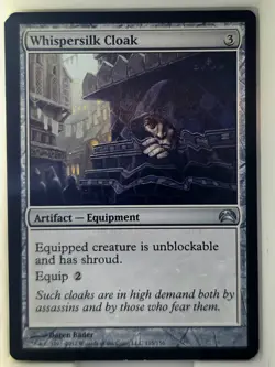 MTG - LP Whispersilk Cloak - Image 1