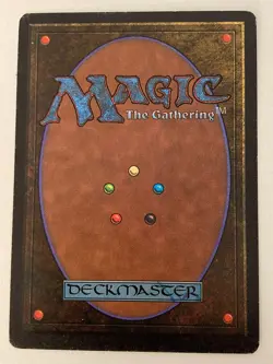 Magic the Gathering MTG Arabian Nights Wyluli Wolf Dark MP (Beta Bob) - Image 2