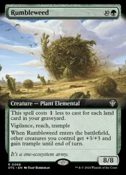 Rumbleweed (Extended Art) Commander: Outlaws of Thunder Junction Regular - Image 1