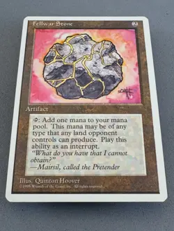 Fellwar Stone MTG Core Set 4th Edition Regular-LP NM-Vintage Magic The Gathering - Image 3