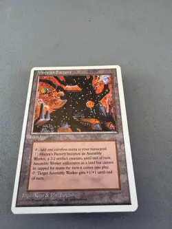 Mishra's Factory 2 copies MTG 4th Edition-Unplayed Near Mint-Vintage Magic - Image 2