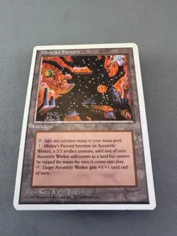 Mishra's Factory 2 copies MTG 4th Edition-Unplayed Near Mint-Vintage Magic - Image 4