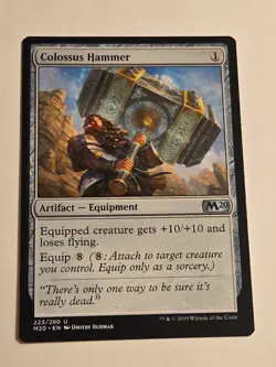 Colossus Hammer X1 M20 MTG Core Set 2020 - Image 1