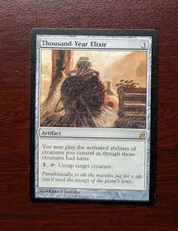 Magic The Gathering Thousand-Year Elixir Lorwyn Rare NM 1X - Image 1