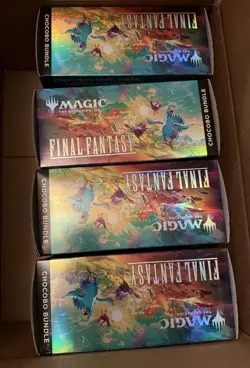 Magic the Gathering (MTG) - Final Fantasy Chocobo Bundle - Factory Sealed - Image 1