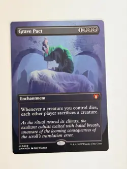Grave pact - English - Borderless - MTG CMM - Image 1