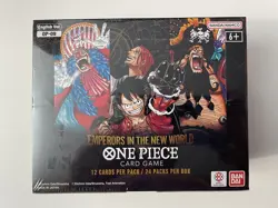 One Piece Emperors In The New World OP-09 TCG Factory Sealed 24 Booster Pack Box - Image 1