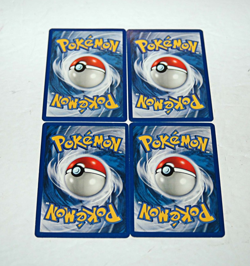 Lot of 4 1st Edition Pokemon Gym Heroes & Team Rocket Pikachu, Magnemite, Eevee - Image 2