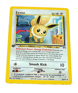 Lot of 4 1st Edition Pokemon Gym Heroes & Team Rocket Pikachu, Magnemite, Eevee - Image 4