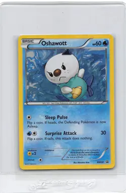 Oshawott BW08 - Holo PROMO - Black & White- 2011 Pokemon Card - NM/LP - Image 1