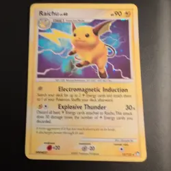 Pokemon TCG Raichu 15/123 Mysterious Treasures LP - Image 1