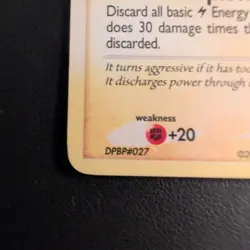Pokemon TCG Raichu 15/123 Mysterious Treasures LP - Image 4