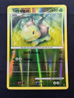 Pokemon - Turtwig - 131/147 - Common - Supreme Victors - LP Reverse Holo - Image 1