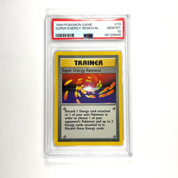 PSA 10 Super Energy Removal 79/102 Base Set Unlimited Pokemon TCG - Image 1