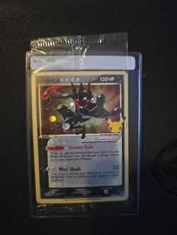 ERROR Greninja Gold Star SWSH144 Pokemon Celebrations Black Star Promo SEALED - Image 1