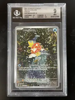 Pokemon TCG BGS 9 MAGIKARP 203/193 Evoluzioni a Paldea - 2023 ITA ITALIANO - Image 1