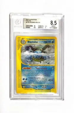 Pokemon TCG BGS 8.5 BLASTOISE Holo R 4/165 Expedition - 2002 ITA ITALIANO - Image 1