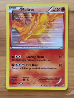Moltres 22/113 Holo LP - Legendary Treasures 2013 - Pokemon TCG - Image 1