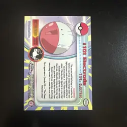 2000 Topps Chrome Pokemon Series 2 #101 Electrode - Image 2